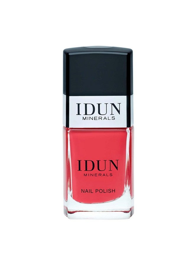 Nail Polish Infused With Vitamins And Sweet Almond Oil Prevents Cracking And Protects Nails Even Lacquered Result Korall 0.37 Oz Light Red (I0108532)