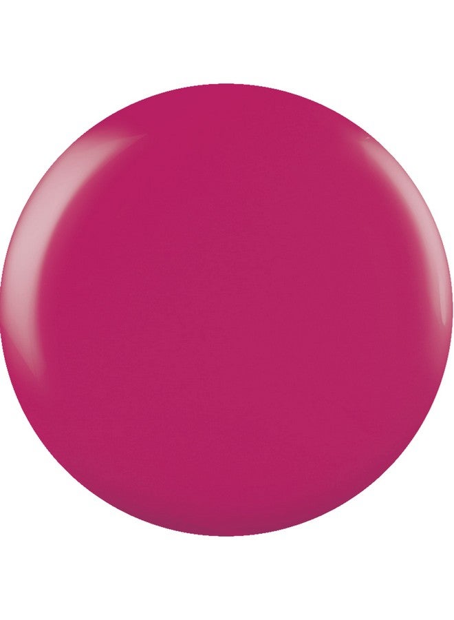 Shellac Gel Nail Polish Longlasting Nailpaint Color With Curvehugging Brush Pink/Rose/Fuchsia Polish 0.25 Fl Oz