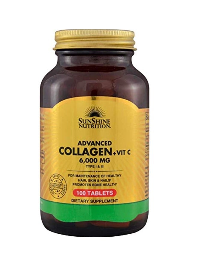 Advanced Collagen + Vitamin C 6000 mg: Nourish Your Beauty from Within