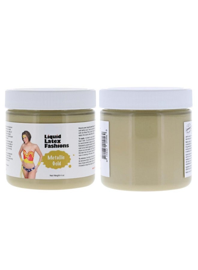 Gold Liquid Latex 4Oz