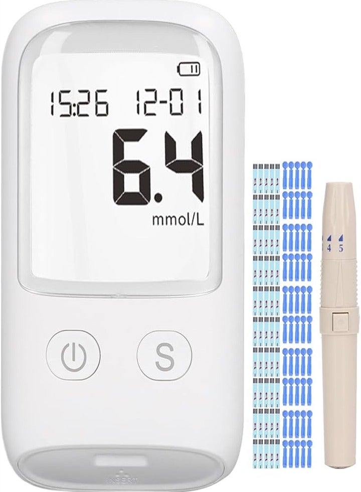 Self-monitoring blood sugar system, portable diabetes test kit for elderly, diabetics and pregnant women