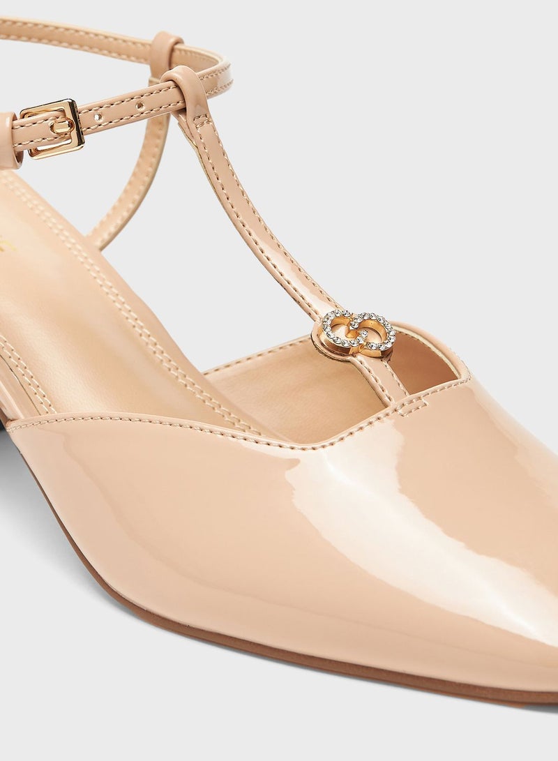 Sling Back Pumps