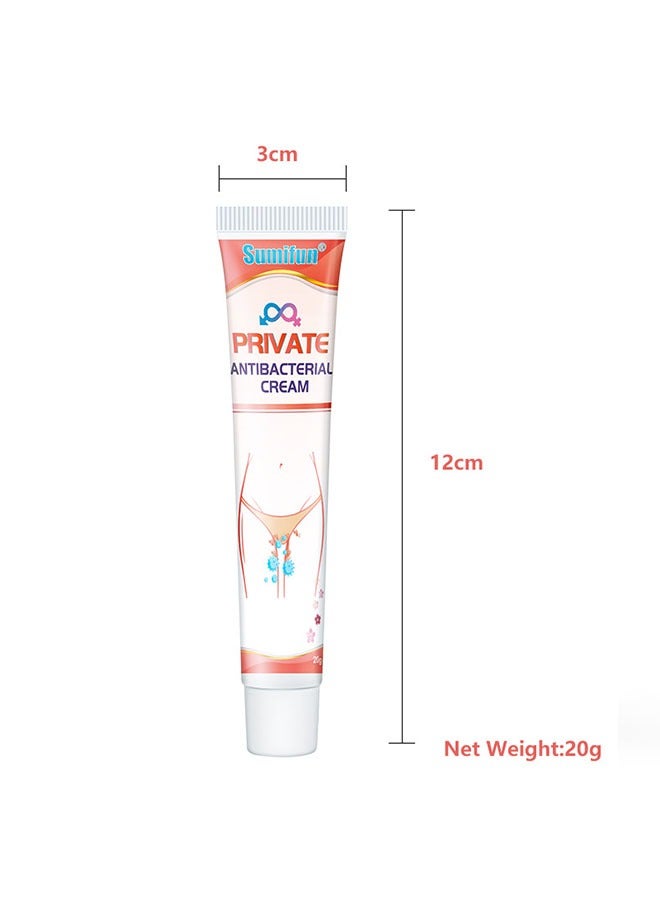 Private Antibacterial Cream 20g, Topical Relief Skin Itching, Anti Inflammatory Dermatitis Bacteriostasis Ointment, Feminine Care Skin Cream