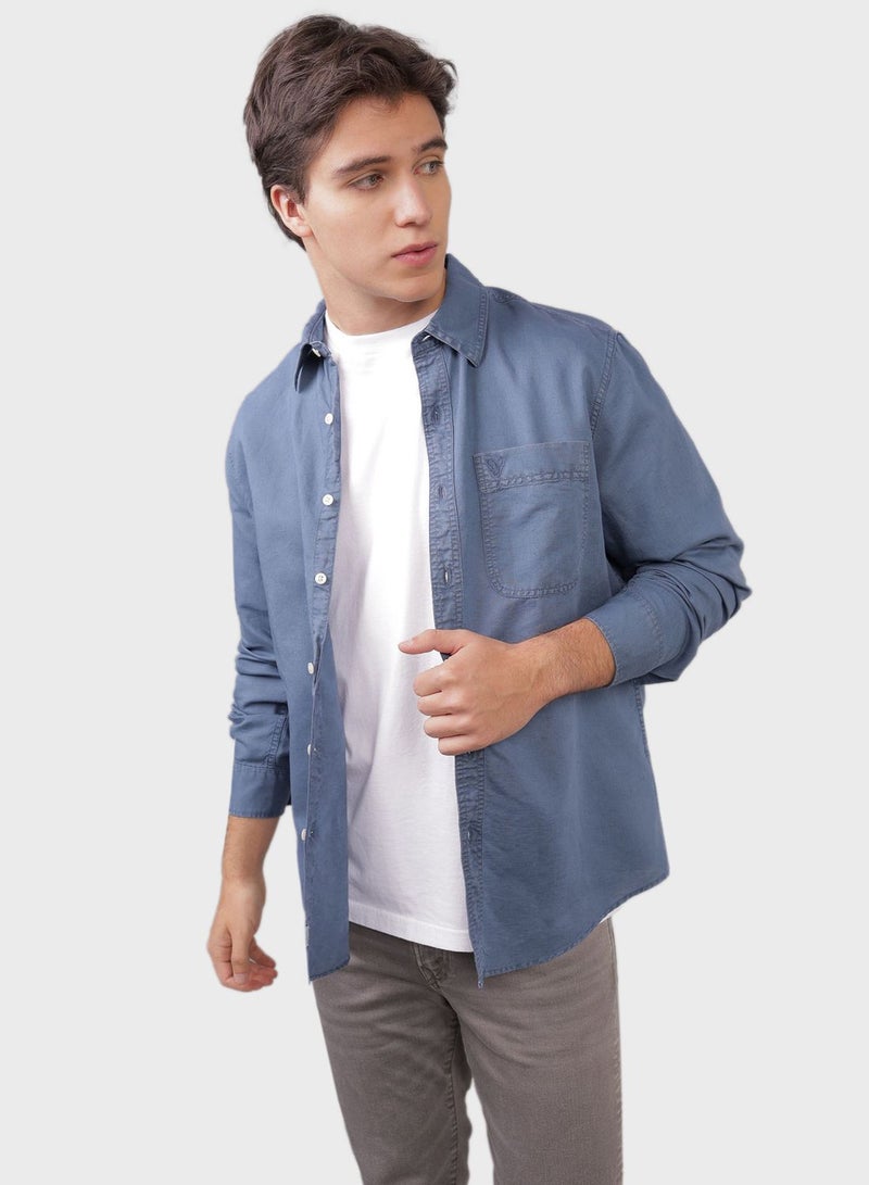 Essential Button Up Classic Fit Shirt