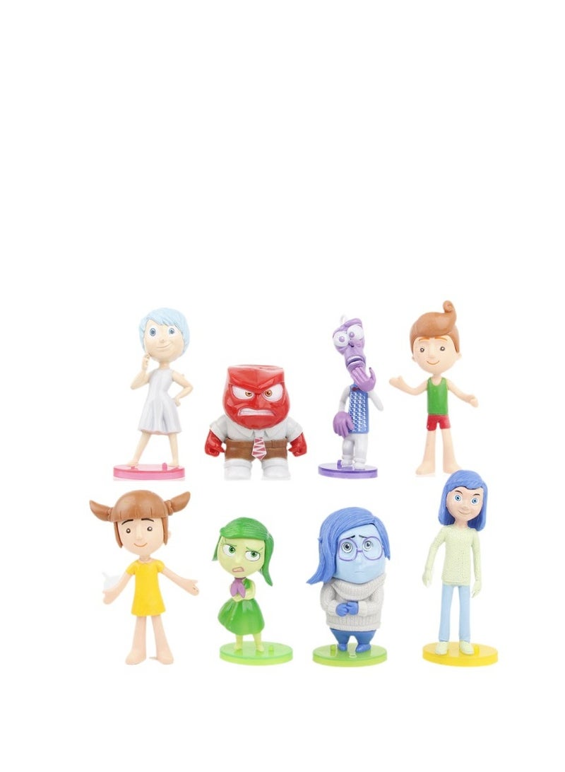 8-Piece Inside Out 2 Figure Set