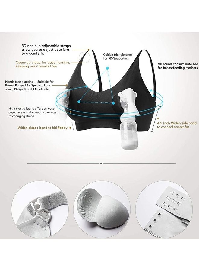 3-In-1 Hands Free Pumping Bra