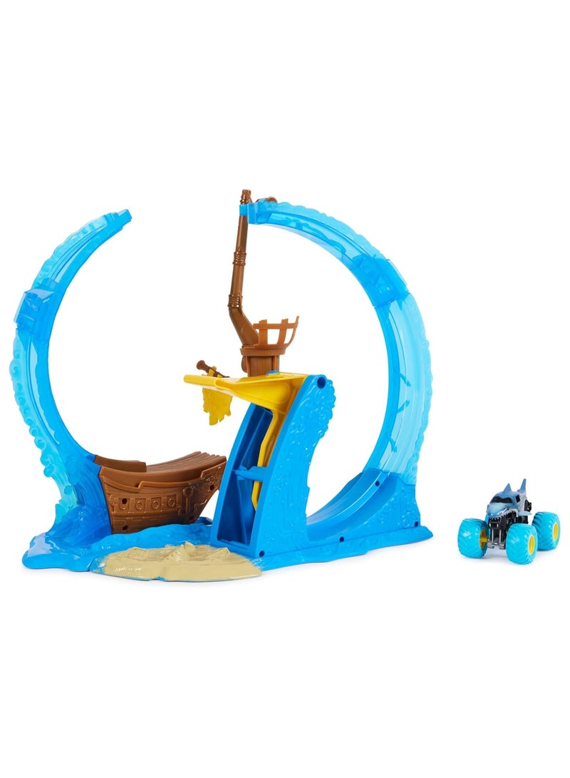 Monster Jam Loop Of Doom Stunt Playset