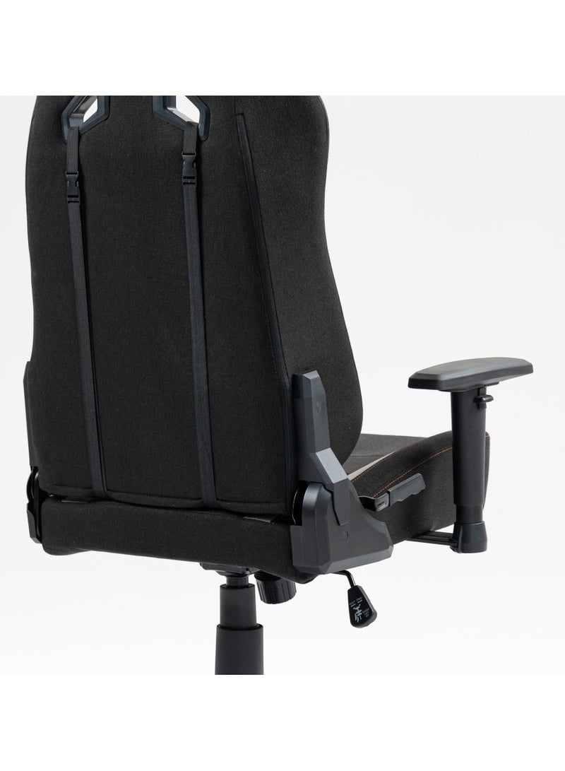 Gaming Chair with Fabric+PU+Sudede Covered form, Class4 100Mm Gas Lift and 2D Armrest