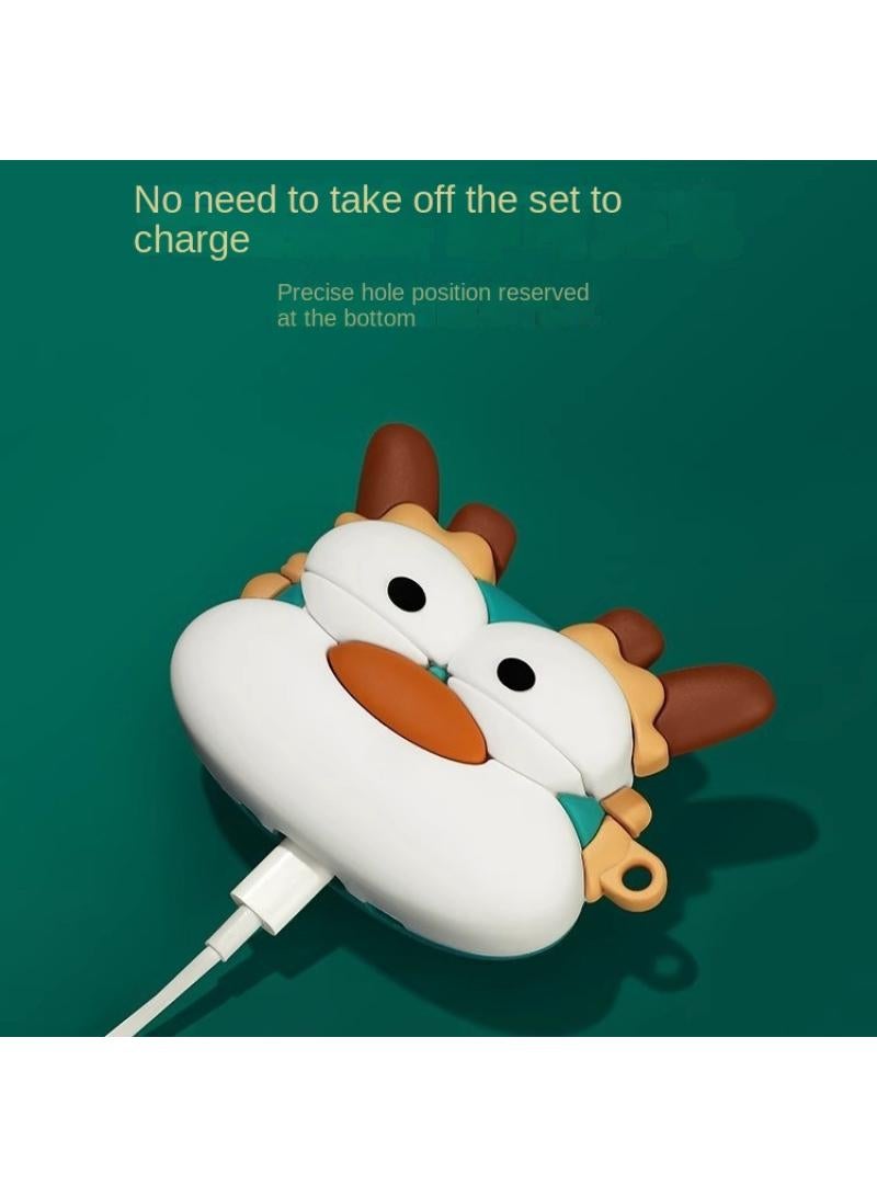 For Huawei freebuds4/4e Silicone Cartoon Protective Cover