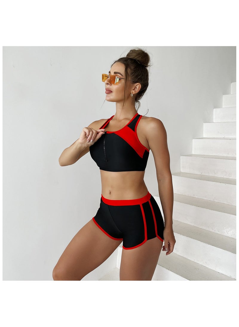Fashionable Women's Sports Beach Bikini Swimsuit