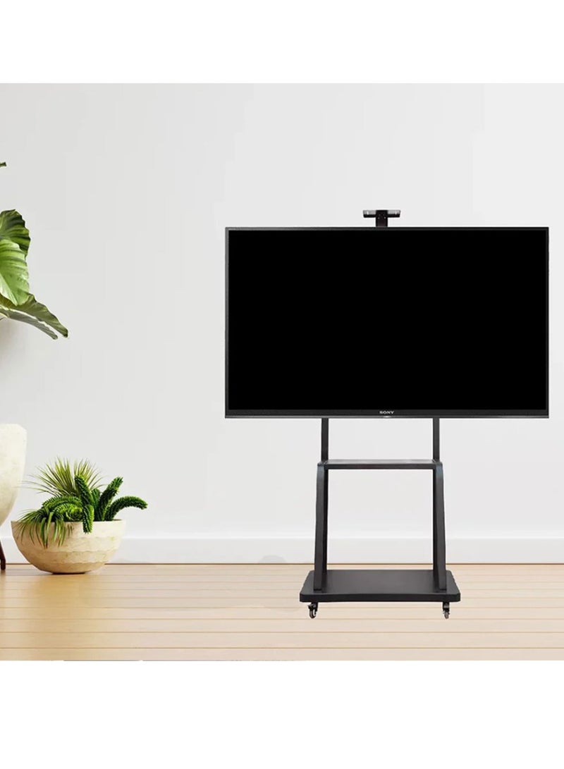 Mobile TV Stand Steel TV Cart Fit For 32 To 75 Inches TV