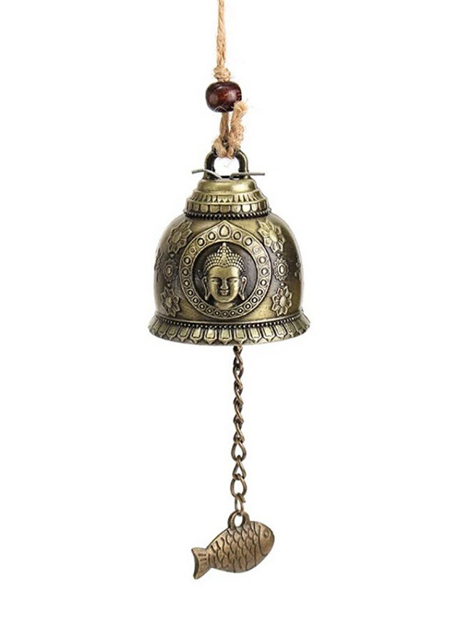 Retro Feng Shui Wind Chime Gold