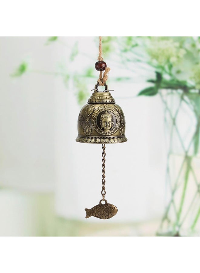 Retro Feng Shui Wind Chime Gold
