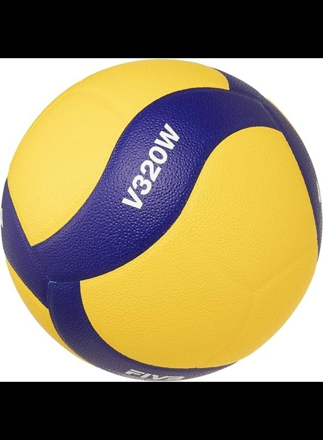 MIKASA V320W Volleyball ball Blue yellow 5