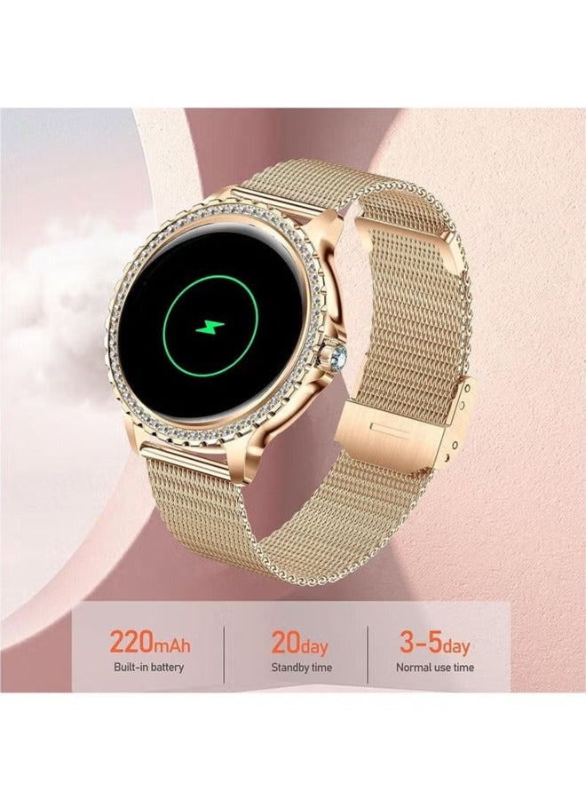 Women's smart watches, Bluetooth calls, fitness trackers and heart rate sleep monitors, 1.32 