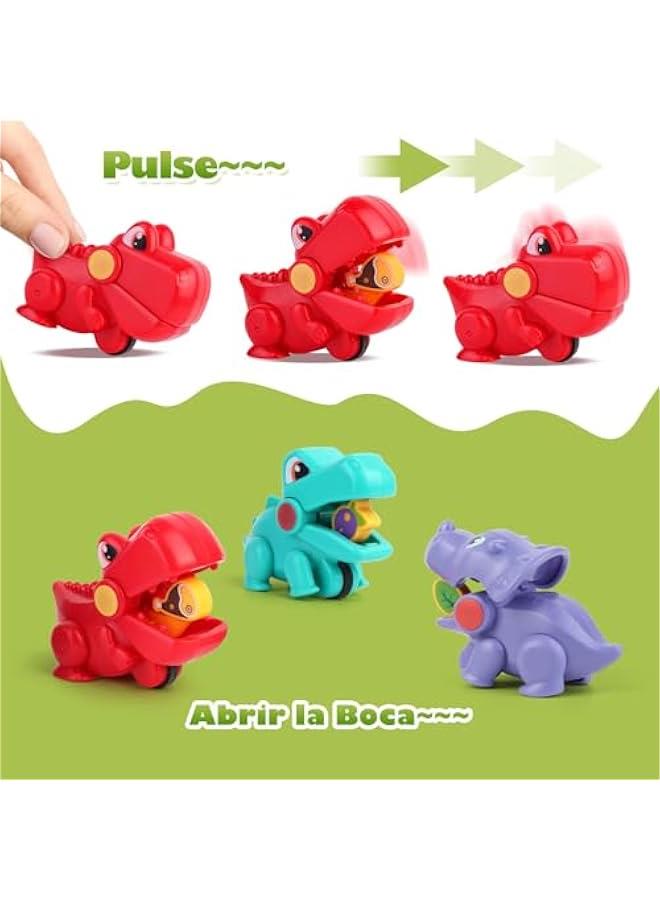 9 Mini Dinosaur Toy, Pocket Dinosaur Toys, Interactive Dinosaur Toys for Boys Girls, Gifts for Birthday Children's Day