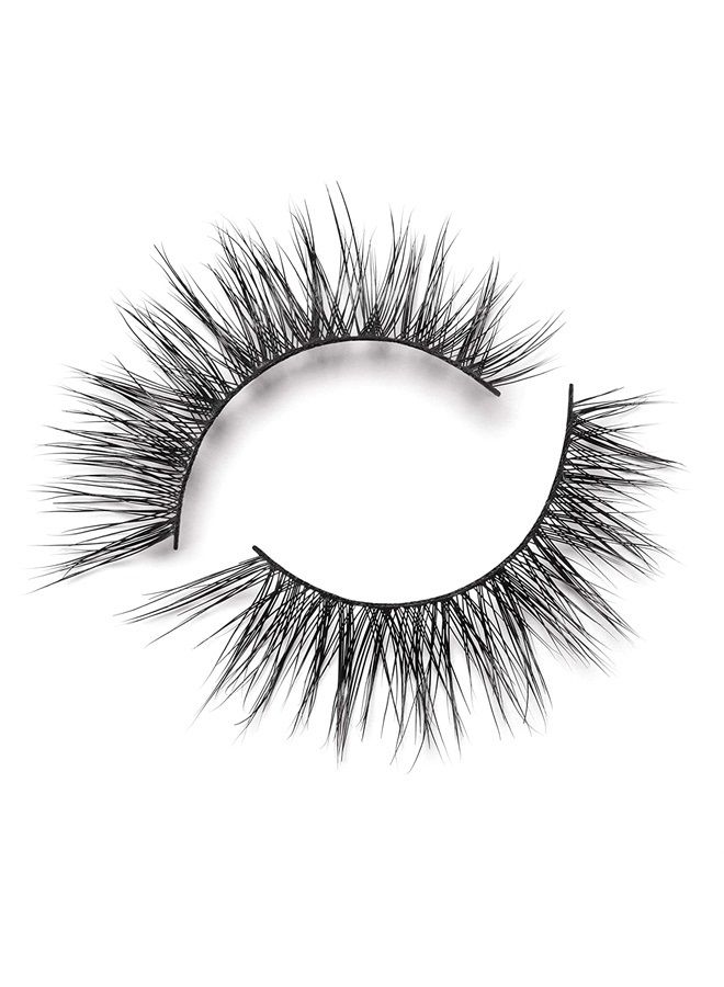 Luxe in Lite Mink Lashes | Wispy Lashes Mink | Natural Looking Lashes | False Eyelashes | Mink Cat Eye Lashes | Strip Lashes | Fake Lashes 13mm length, Reusable Up to 15 Wears