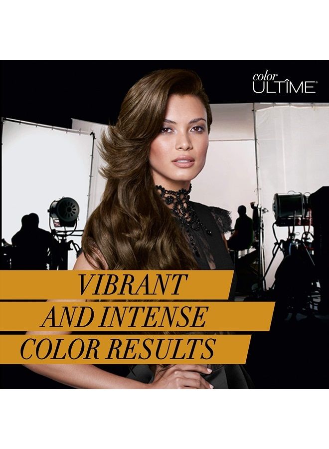 Color Ultime Permanent Hair Color Cream, 4.82 Dark Mahogany Brown (Packaging May Vary)