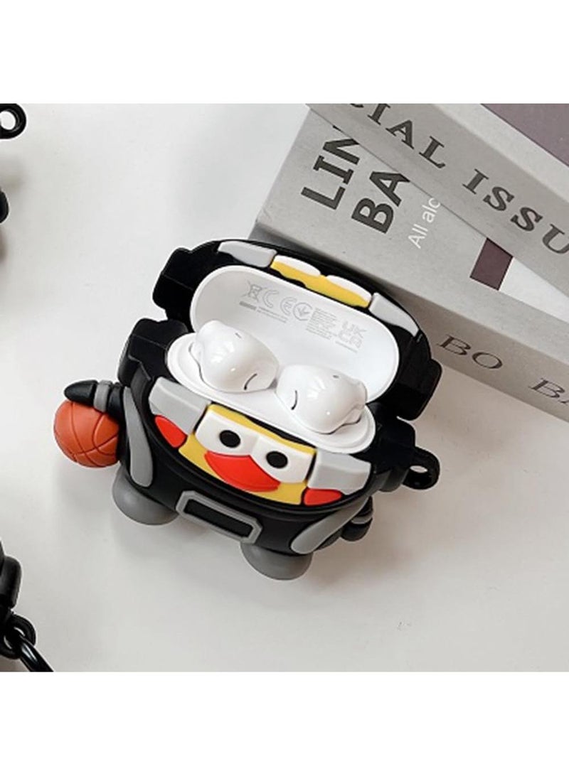 Suitable For AirPods Pro2 Silicone Cartoon Protective Cover