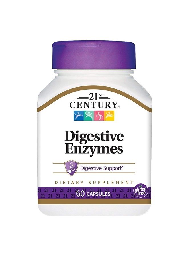 Digestive Enzymes, 60 Capsules