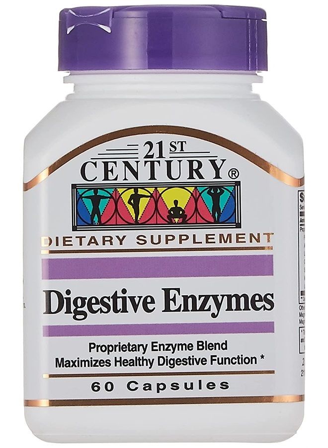 Digestive Enzymes, 60 Capsules