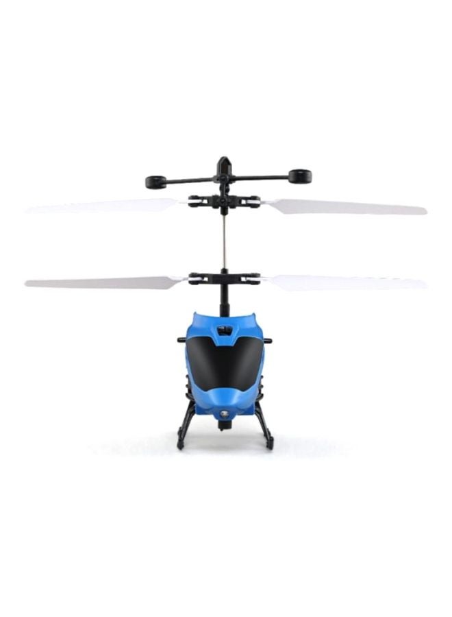 Flying Mini RC Infraed Induction Helicopter Aircraft Flashing Light Toys For Kid 18x16x11.5cm