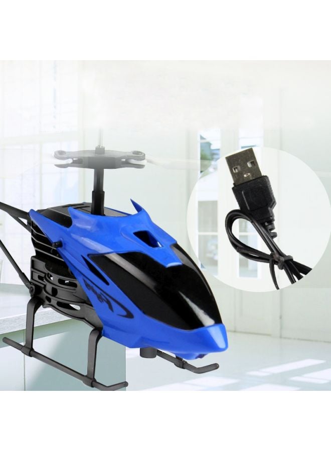 Flying Mini RC Infraed Induction Helicopter Aircraft Flashing Light Toys For Kid 18x16x11.5cm