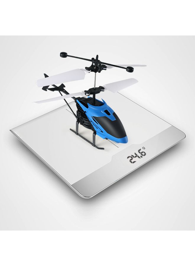 Flying Mini RC Infraed Induction Helicopter Aircraft Flashing Light Toys For Kid 18x16x11.5cm