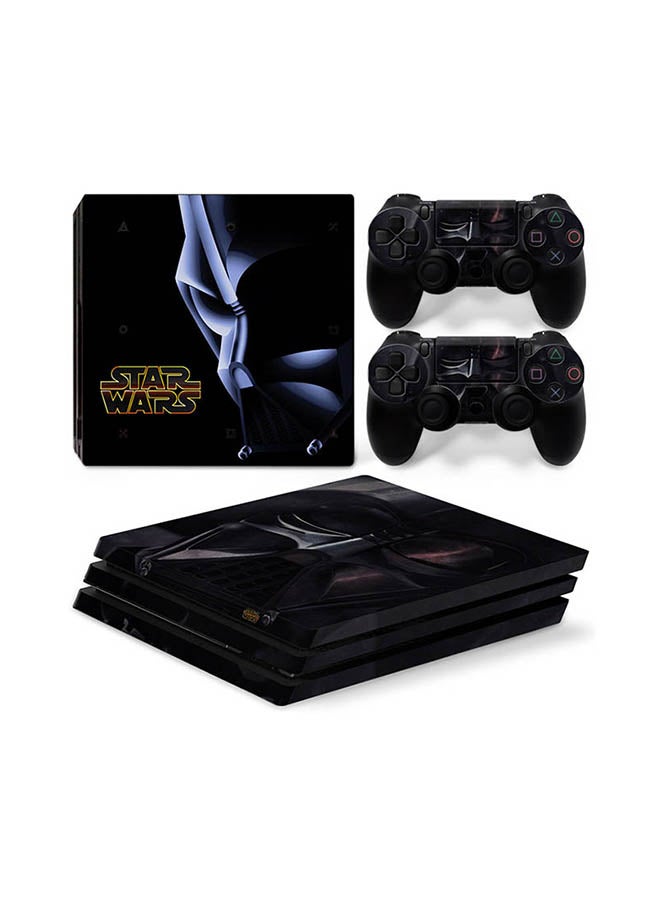 Console And Controller Sticker Set For PlayStation 4 Pro Star Wars