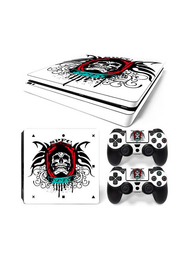 Console And Controller Sticker Set For PlayStation 4 Slim SPFC