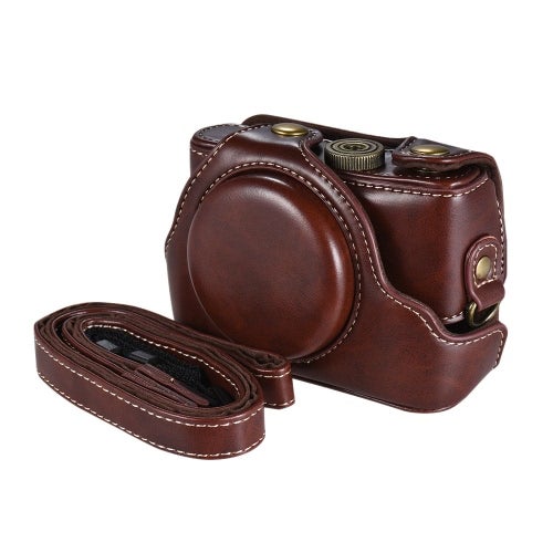 Camera Bag Case Fullbody Cover For Sony Brown