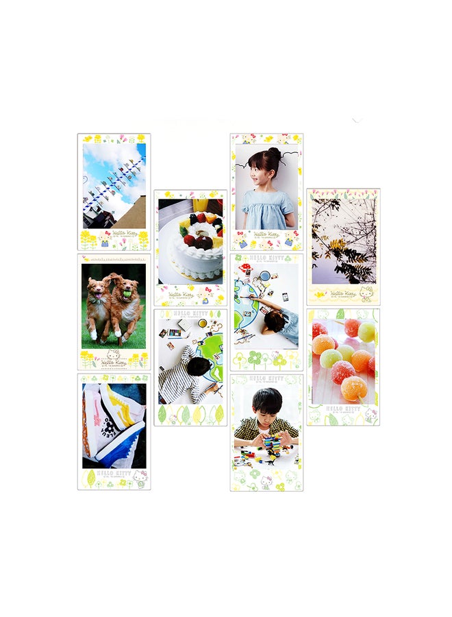 10-Piece Instax Mini Photo Paper Film Multicolour