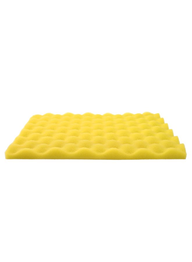 Soundproof Wedge Foam Insulation Sponge E713Y Yellow