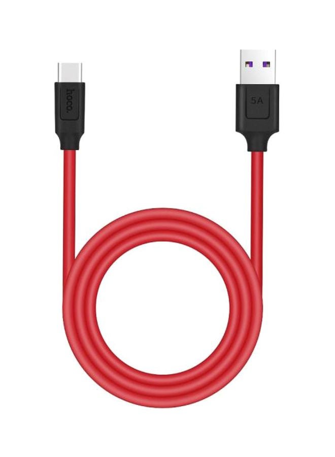 USB Charging Cable Red/Black