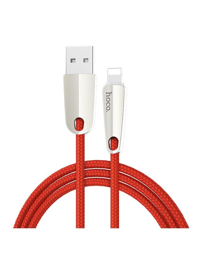 Space Shuttle Data Sync Charging Cable Red/White