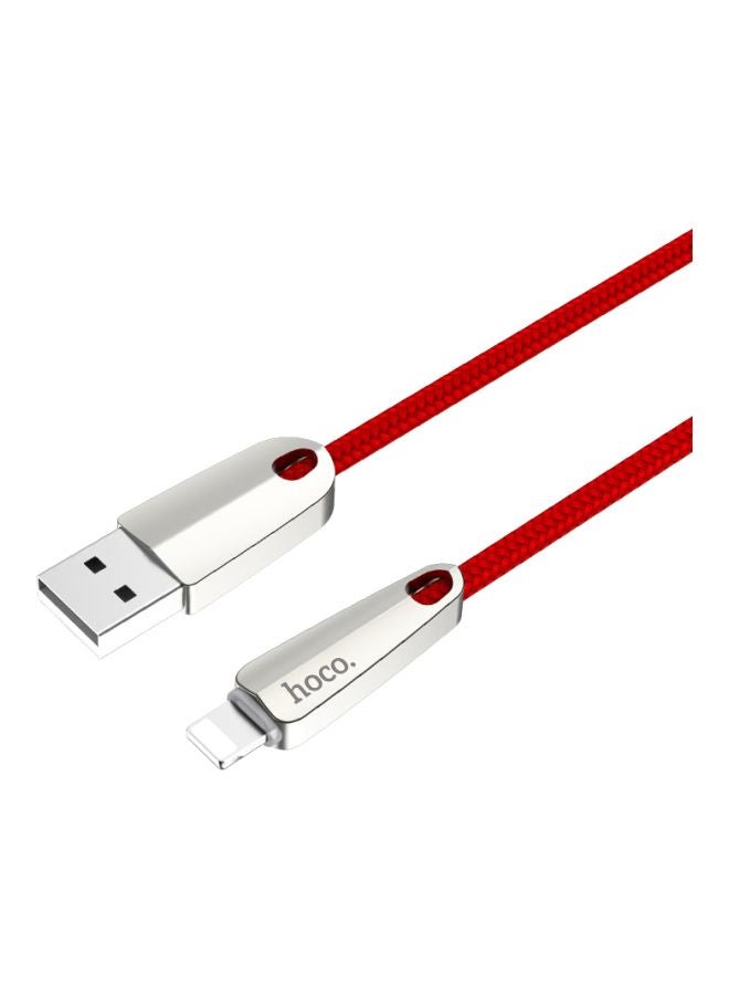 Space Shuttle Data Sync Charging Cable Red/White