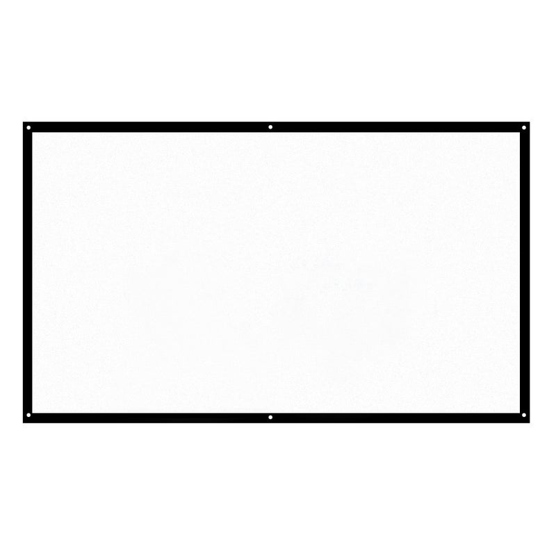 Portable Foldable 16:9 HD Projector Screen LU-V5-371 White/Black