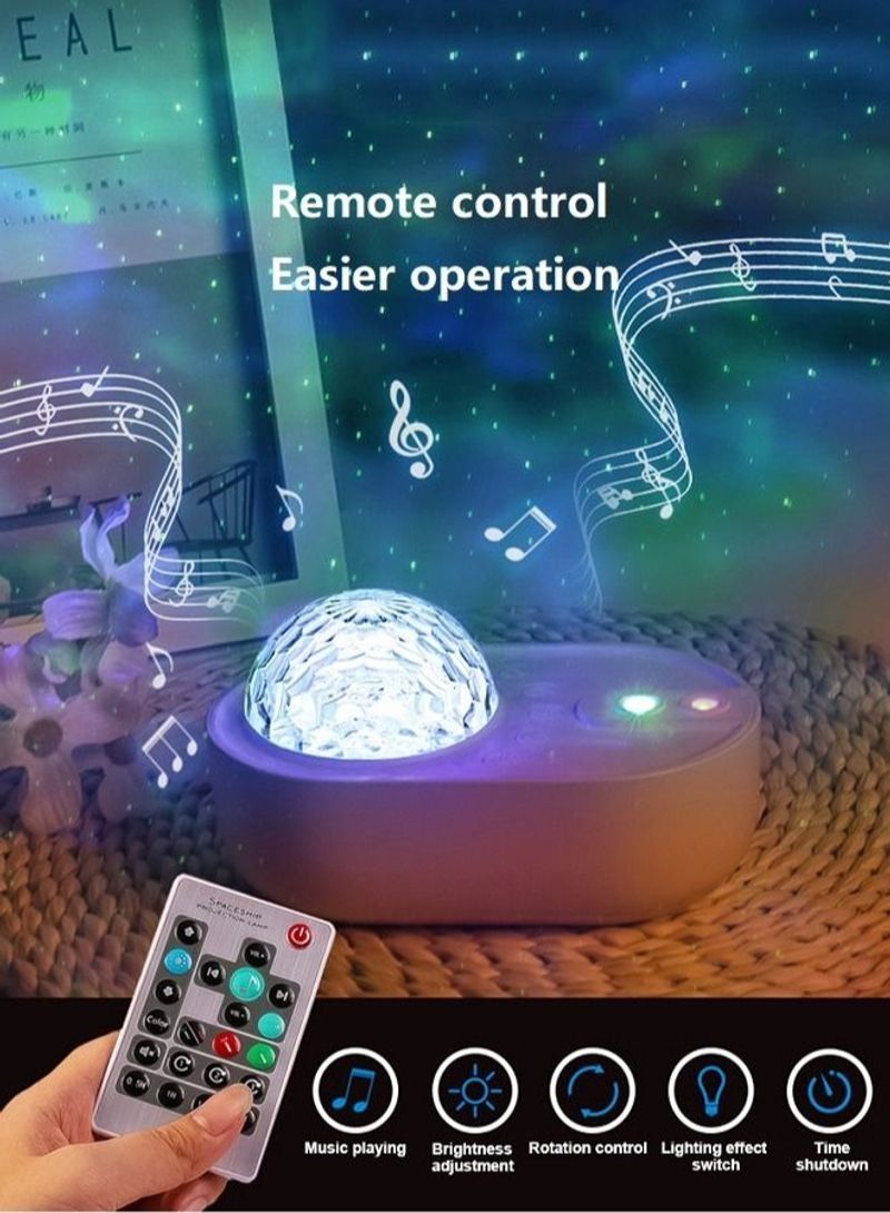 Star Projector Galaxy Light with Bluetooth Music Speaker