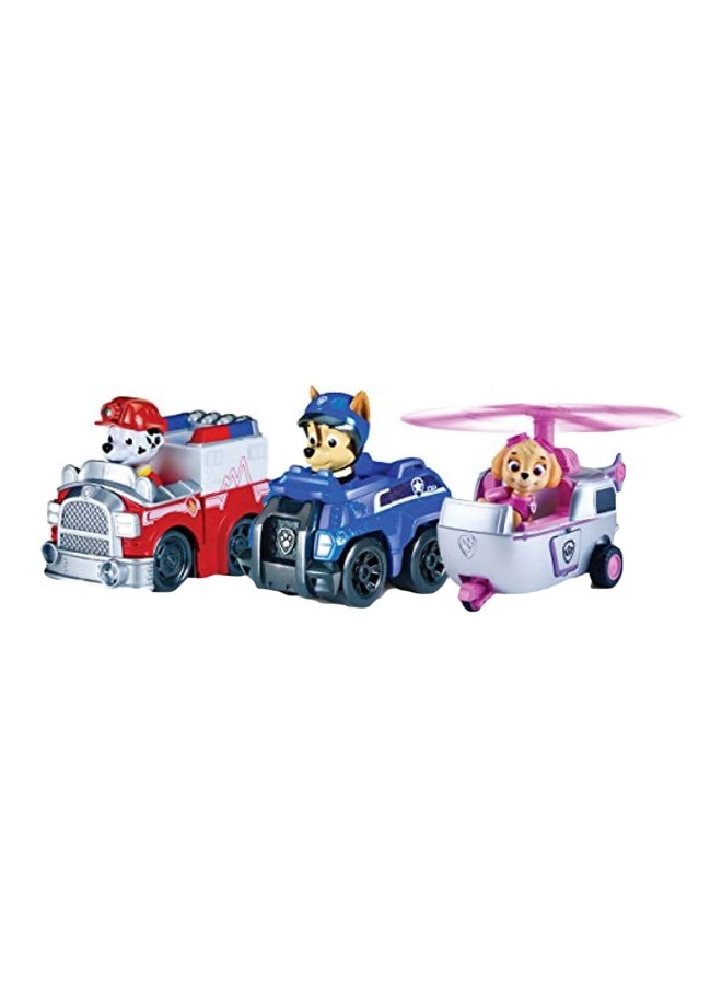 3-Piece Racers Vehicle Set Multicolour