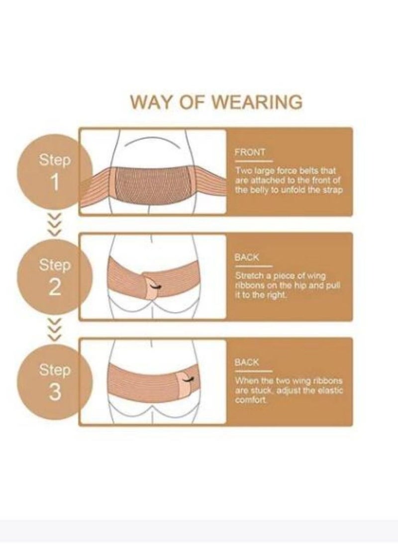 Maternity Abdominal Support Abdominal Back Impact Support Strap For Women Pregnancy Breathable Adjustable Belt