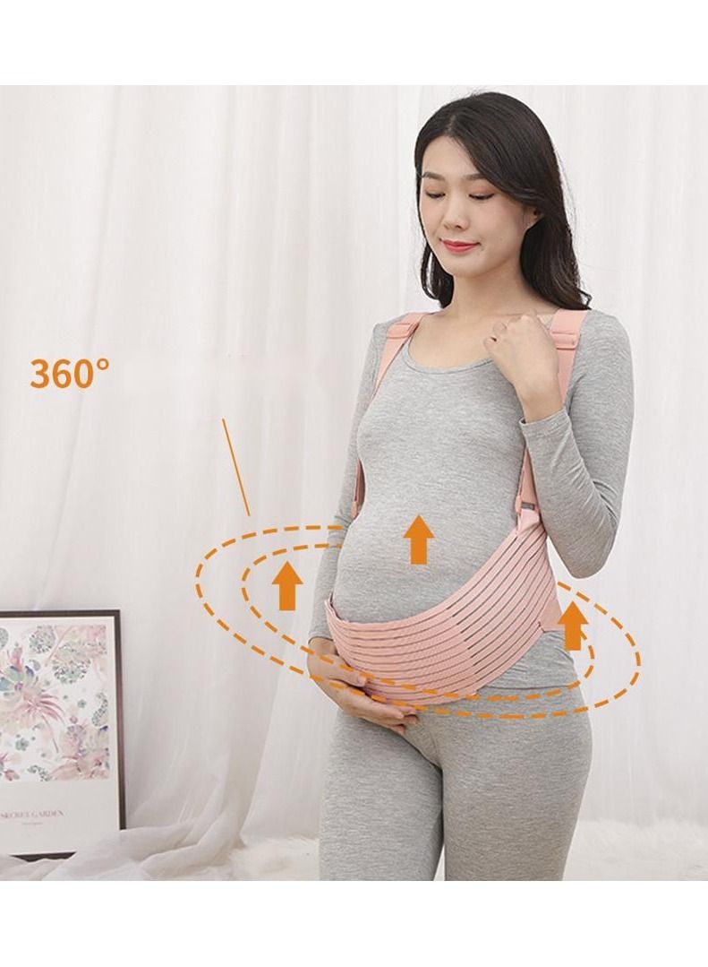 Maternity Abdominal Support Abdominal Back Impact Strap For Women Pregnancy Breathable Adjustable Belt