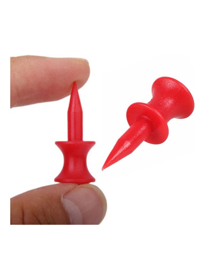 50Pcs Ball Holder Standing Nails Plastic Golf Tees Golfer Training Accessories 20 x 10 x 20cm