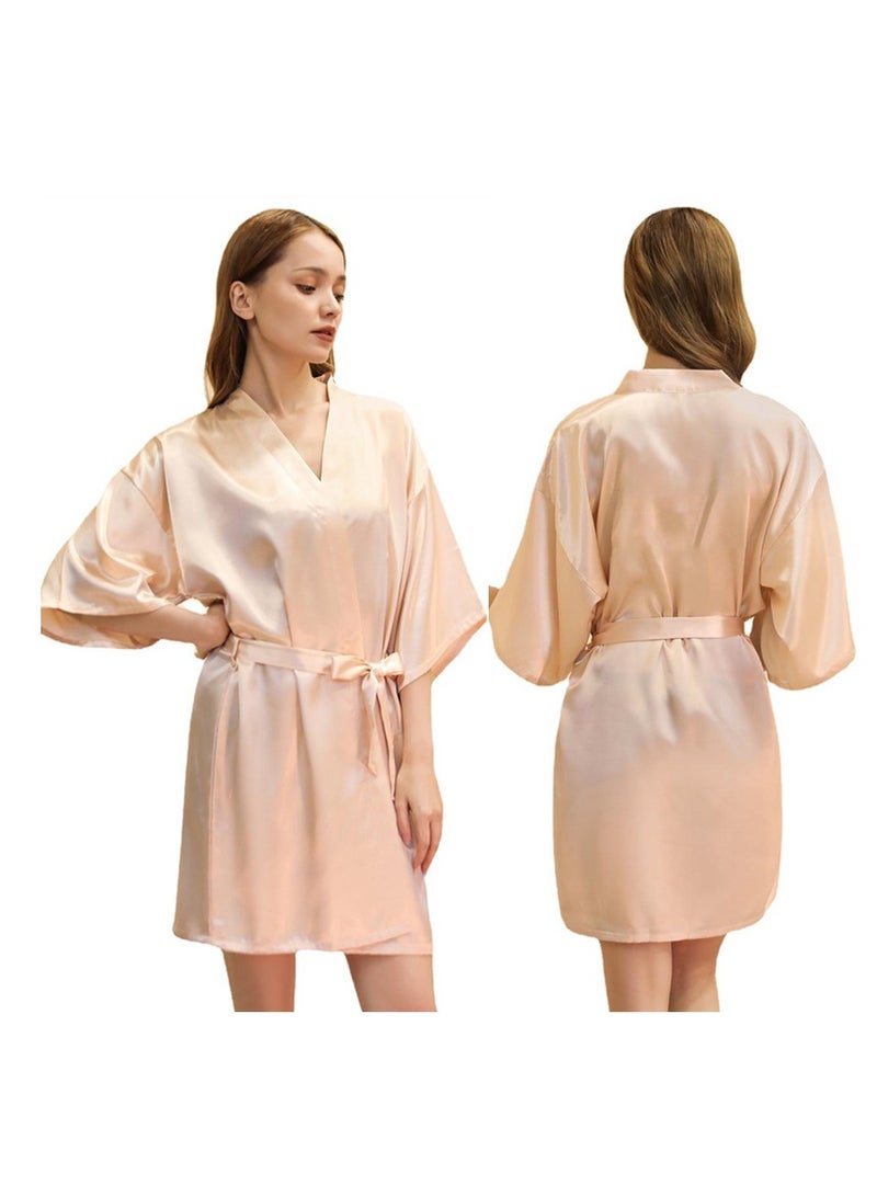 Women's  Cardigan Bathrobe