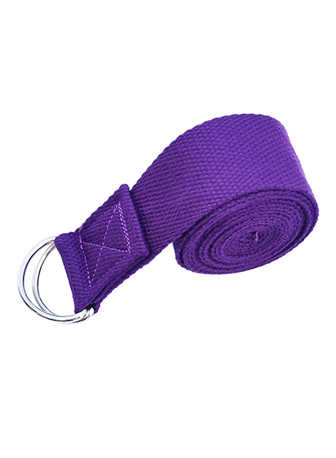 Adjustable Yoga Belt With D-Ring Buckle 15.00*3.00*7.00cm