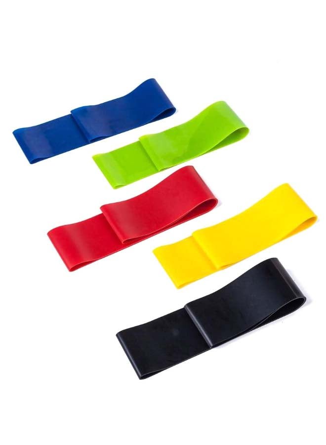 5-Piece Yoga Exercise Band Set