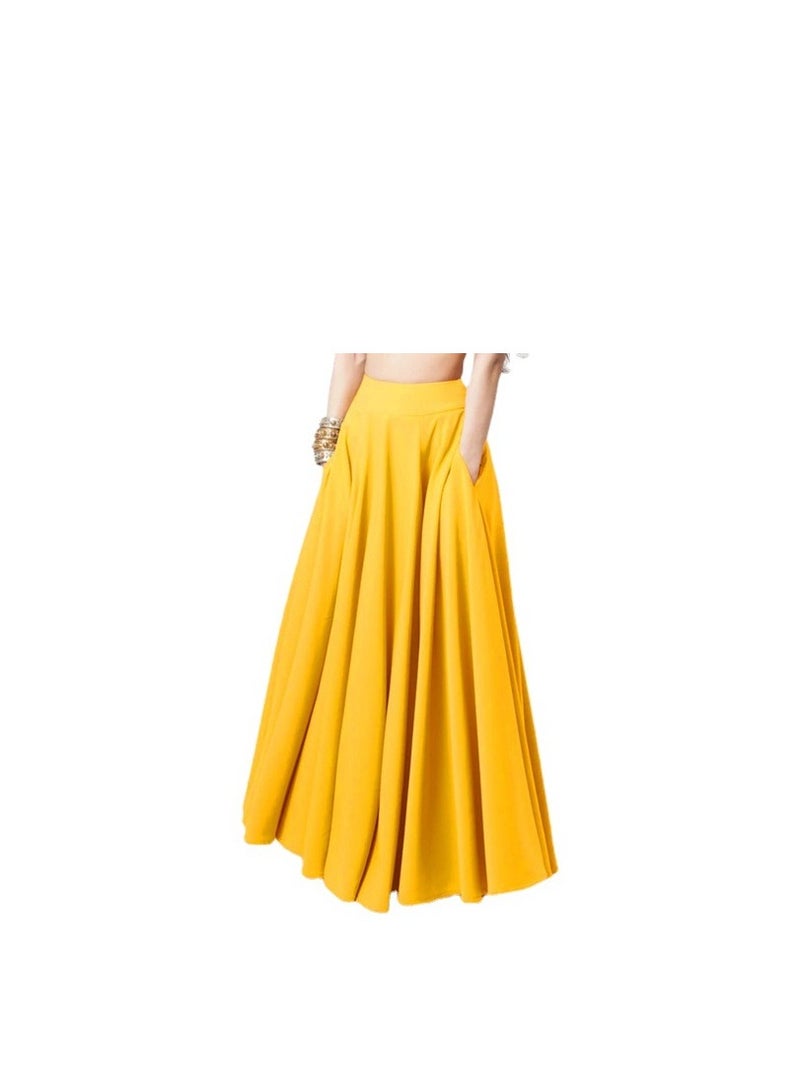 New Women's Solid Color Skirt