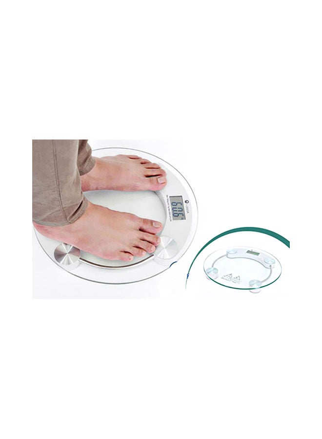 Personal Digital Weighing Scale Clear 33cm