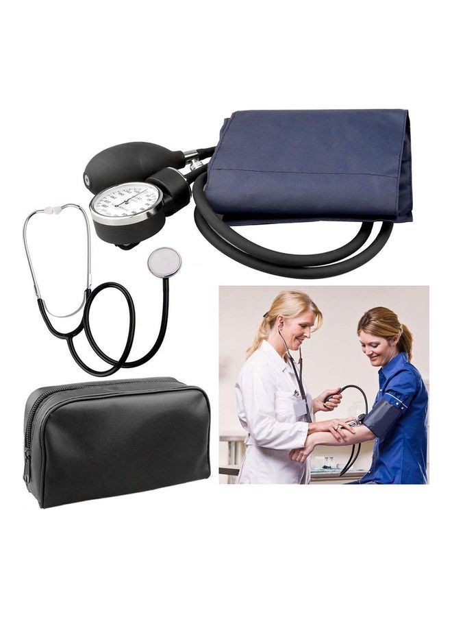 Manual Blood Pressure Monitor With Cuff And Stethoscope Kit