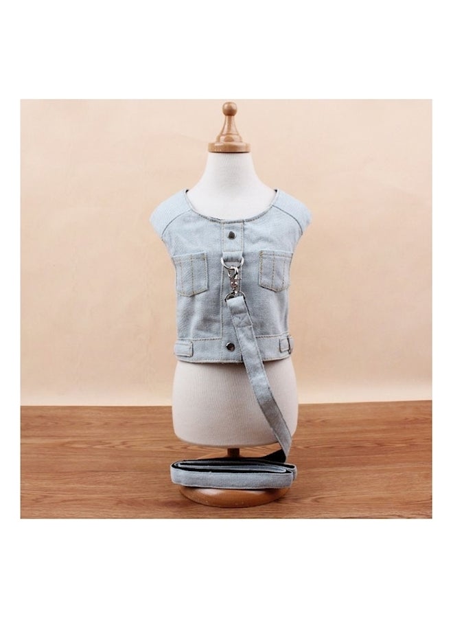 Dog Vest Harness Grey