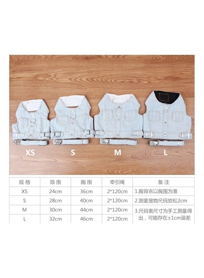 Dog Vest Harness Grey